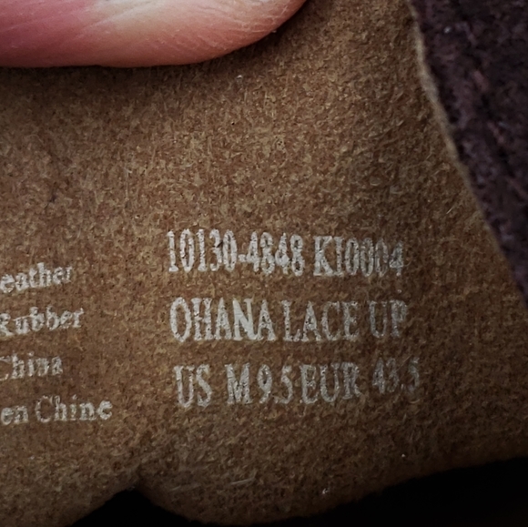 *SOLD *Olukai Ohana Nubuck lace up, or slip on, your choice, casual mens - Picture 12 of 12